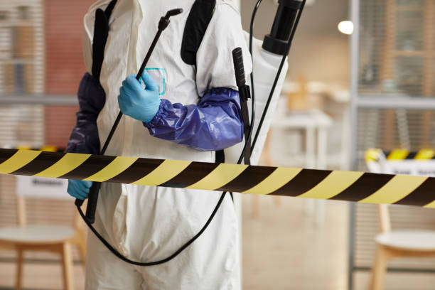 Professional Unattended Death Cleanup technician working in Somerville, TX